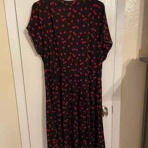 Cherry wrap dress from Torrid